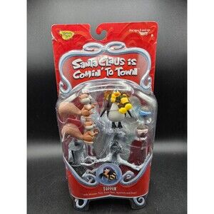 Vintage Santa Claus is Coming to Town Topper & Friends Figures Memory Lane 2004